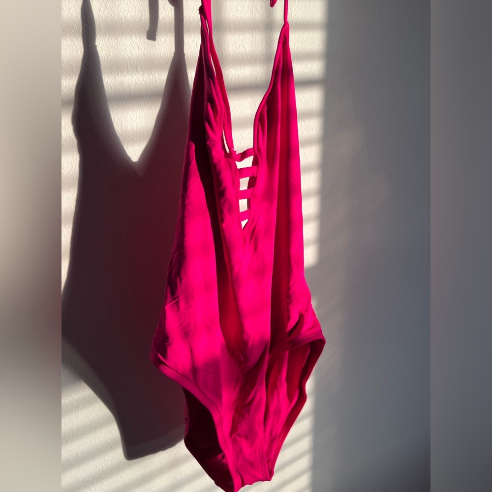 La Blanca Hot Pink One Piece